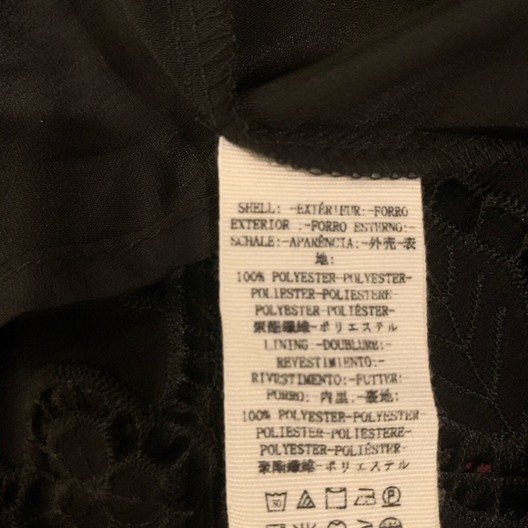 NWT $250 Free People Catalina Black Dress 0 ~ XS - Picture 14 of 14